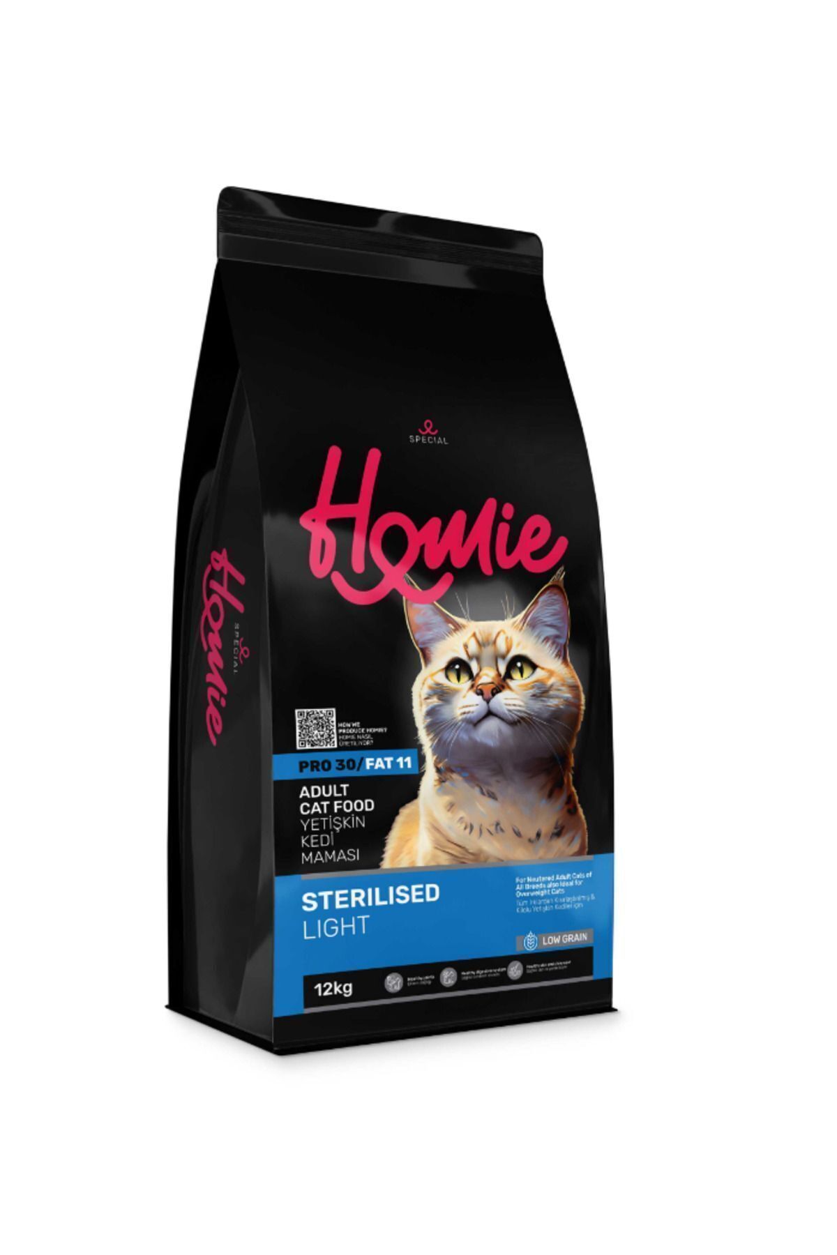 HOMIE Tavuklu Kısırlaştırılmış Yetişkin Kedi Maması 12 Kg HOMIE Tavuklu Kısırlaştırılmış Yetişkin Kedi Maması 12 Kg