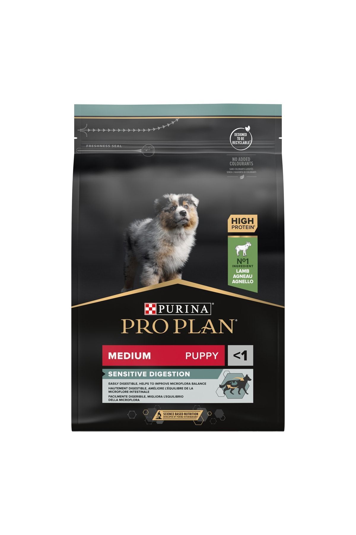 Pro Plan Puppy Medium Sensitive Digestion Kuzulu Kuru Köpek Maması 12 Kg