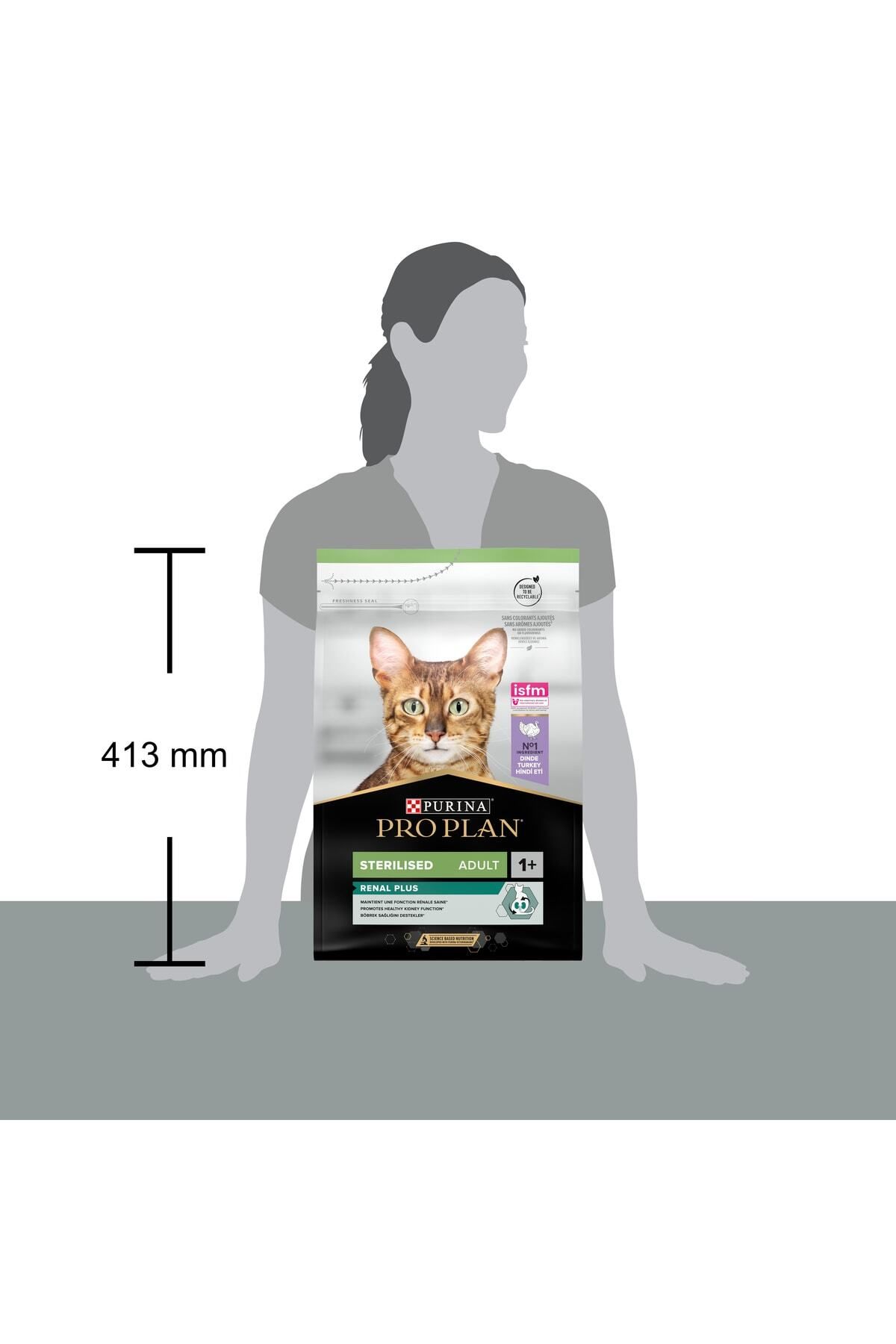 Pro Plan Sterilised Renal Plus Adult Hindili Kuru Kedi Maması 3 Kg Pro Plan Sterilised Renal Plus Adult Hindili Kuru Kedi Maması 3 Kg