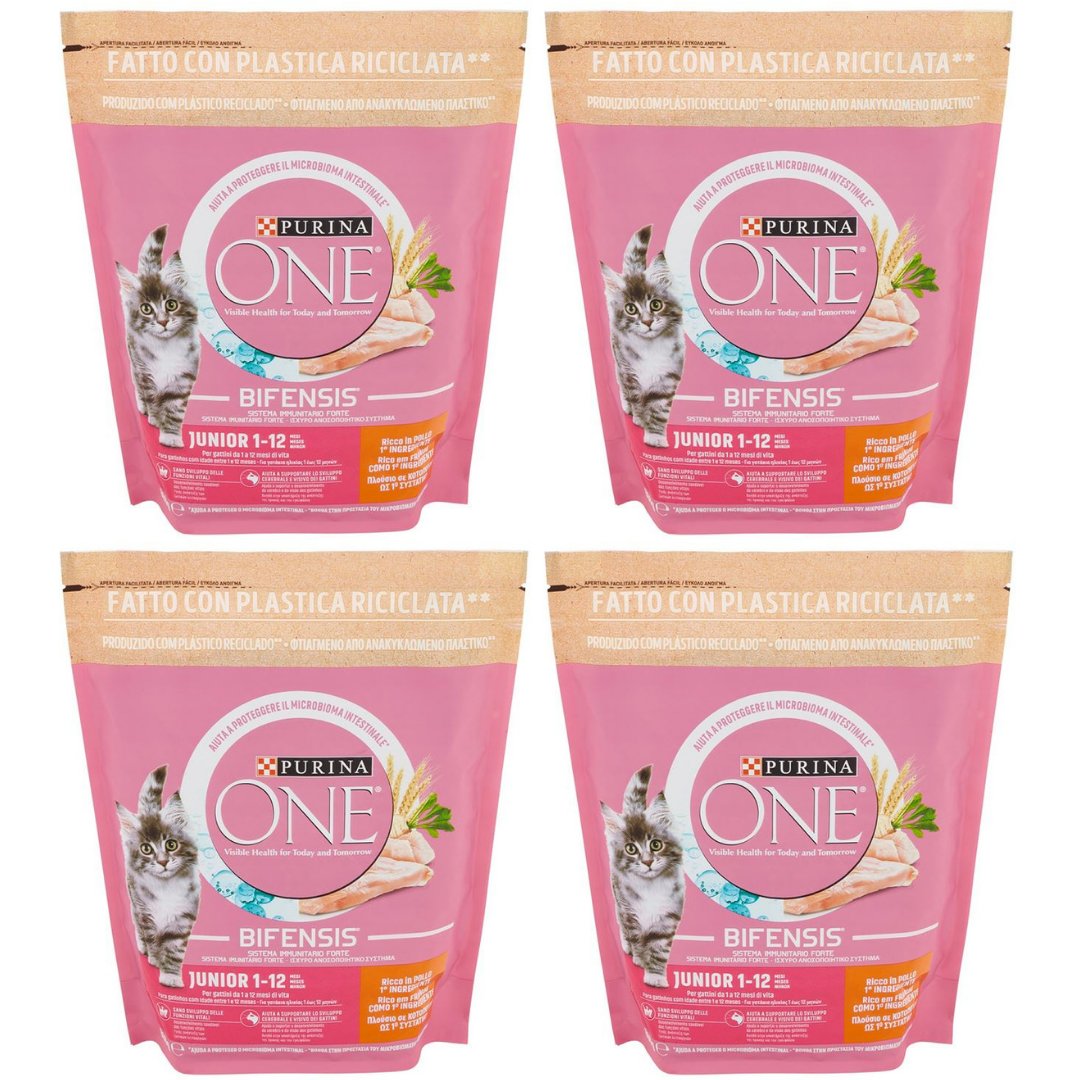 PURINA ONE Juniour TAVUKLU Yavru Kedi Maması 800 Gr x 4 Adet (3.2 KG) PURINA ONE Juniour TAVUKLU Yavru Kedi Maması 800 Gr x 4 Adet (3.2 KG)