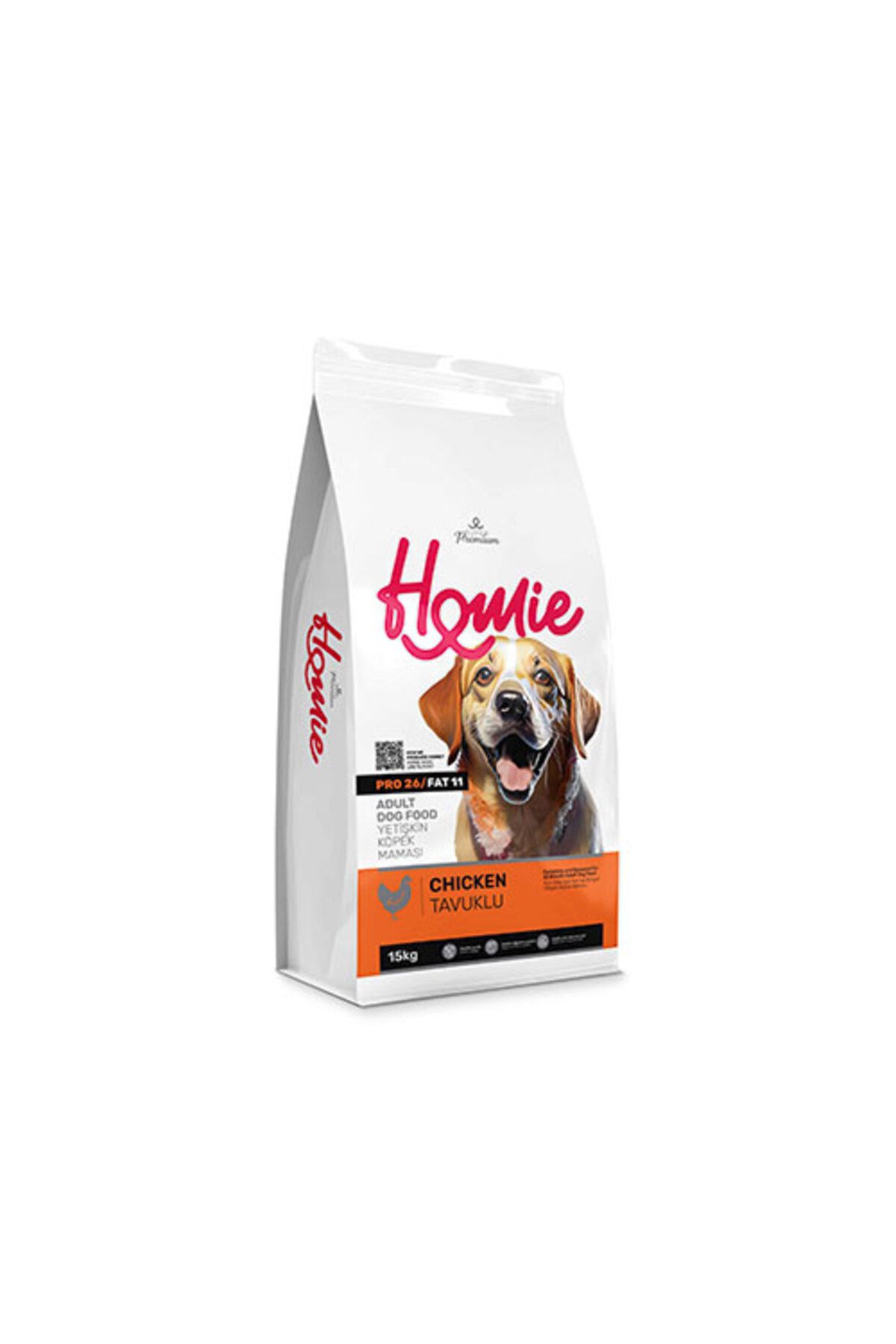 HOMIE Tavuklu Yetişkin Köpek Maması 15 Kg HOMIE Tavuklu Yetişkin Köpek Maması 15 Kg